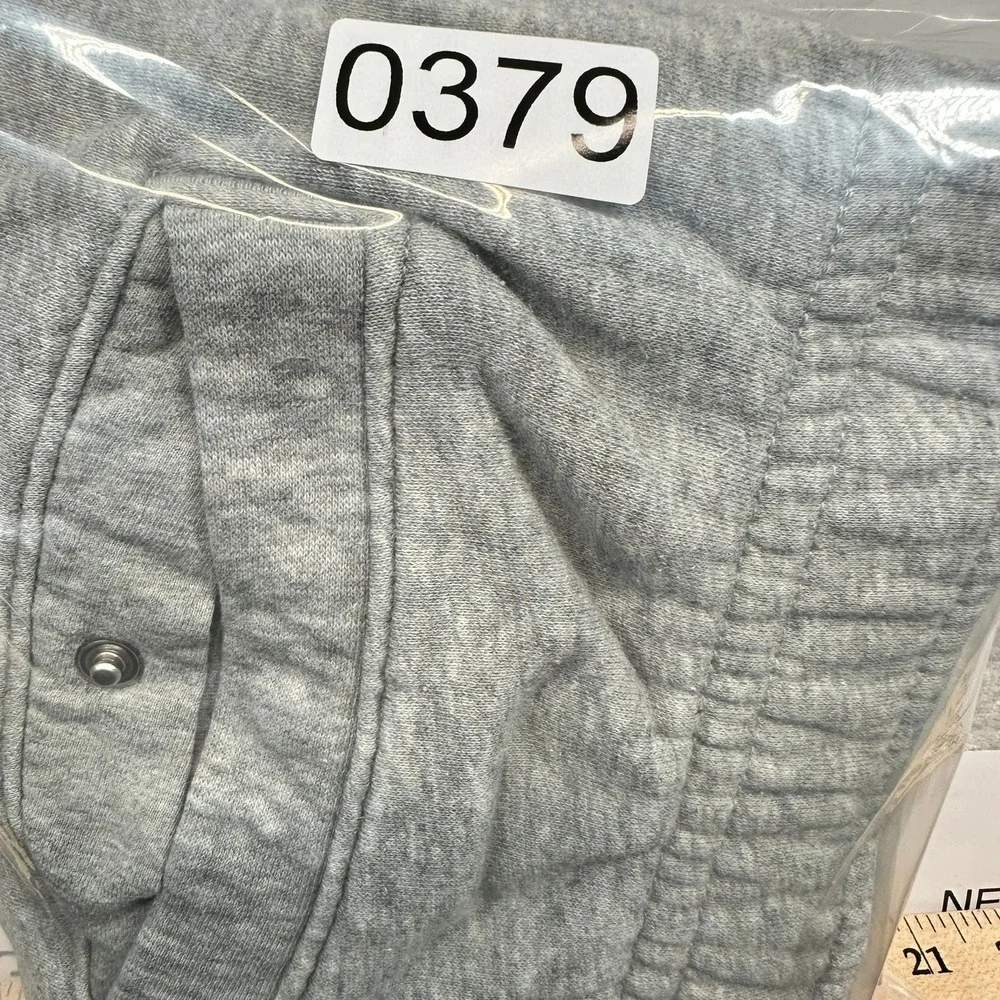 Nike Sweatpants Mens L Gray Sportswear Club Fleece Joggers Vintage 0379